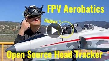 FPV Precision Aerobatics Demo using Open Source Head Tracker in E-flite Viper 90mm