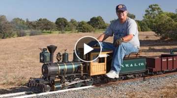 Firing up the Allen Models Fitchburg Northern Live Steam Locomotive
