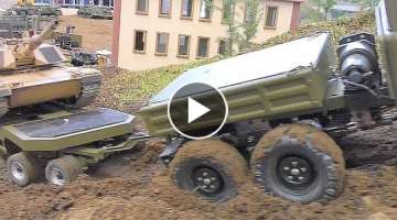 RC TANKS AND HEAVY MACHINES! AMAZING RC TRUCKS AND VEHICLES!