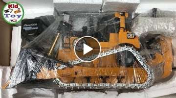 RC BULLDOZERS UNBOXING || KID TOY TV || METAL GEARBOX TRACK CONVERTED REVIEW AND TESTED
