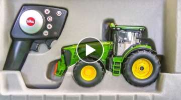 RC Tractor gets unboxed and tested! John Deere stuck!