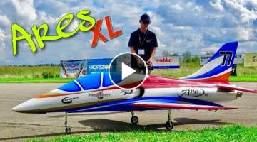 Stunning Krill Ares XL RC Turbine Jet Flight 3D Flight Demonstration